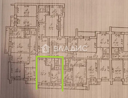 1-Комнатная квартира 36.30м²