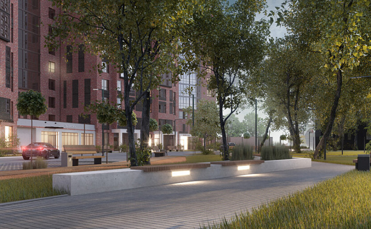 1-Комнатная квартира 41.50м², эт. 1, фото 13