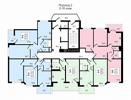 1-комнатная квартира, 36.7 м2