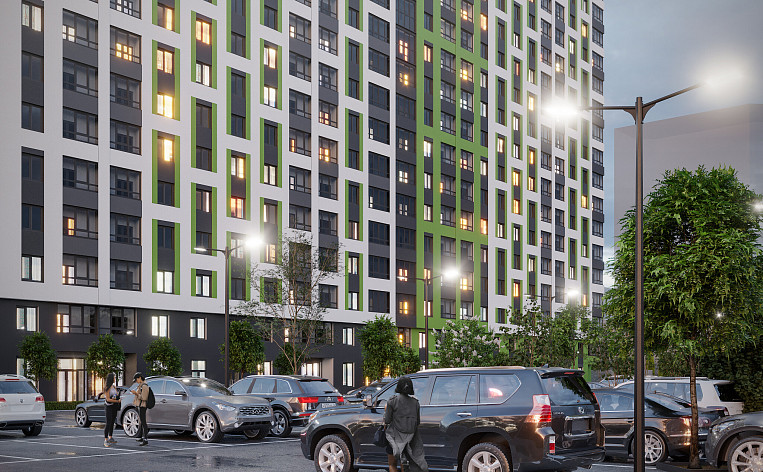 1-Комнатная квартира 42.14м², эт. 9, фото 19