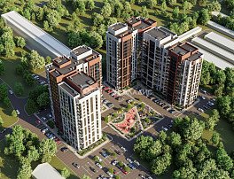 2-комнатная квартира, 54.55 м2