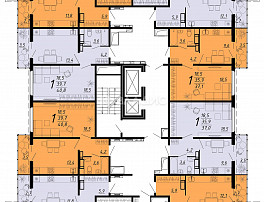 3-Комнатная квартира 77.30м²