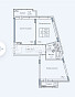 2-Комнатная квартира 74.10м², эт. 8, фото 38