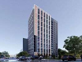 1-Комнатная квартира 33.19м²