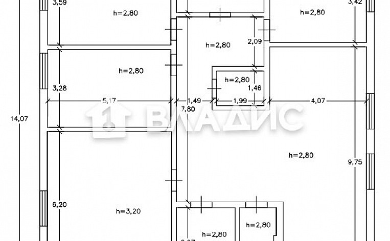 Дом 179.00м², фото 17