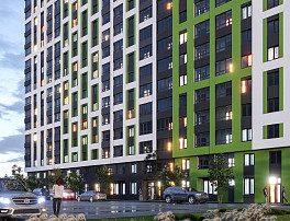 1-Комнатная квартира 42.56м²