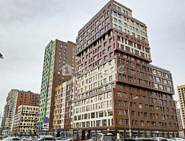 1-Комнатная квартира 43.54м²