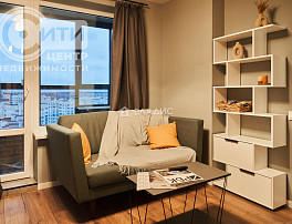 1-Комнатная квартира 34.10м²