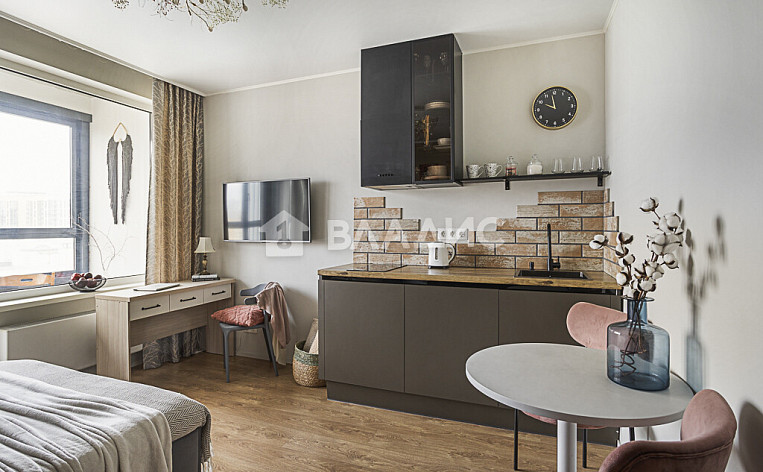Студия 23.60м², эт. 13, фото 29