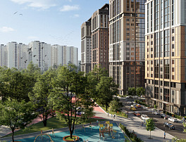 1-Комнатная квартира 42.77м²