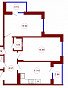 2-комнатная квартира, 59.13 м2, эт. 11, id: 937665, фото 1