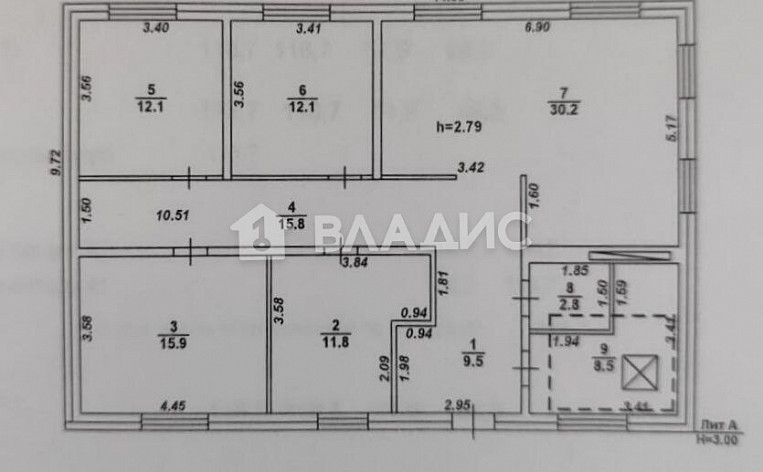 Дом 126.50м², фото 34
