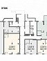 2-комнатная квартира, 65.7 м2, эт. 4, id: 820338, фото 8