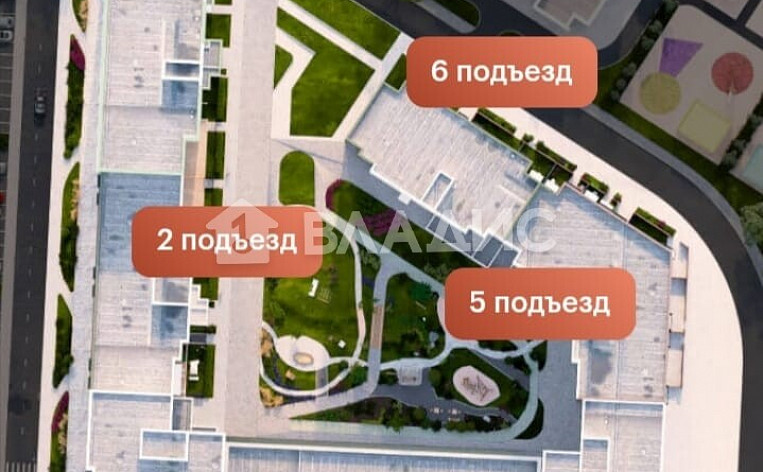 2-Комнатная квартира 61.60м², эт. 2, фото 8