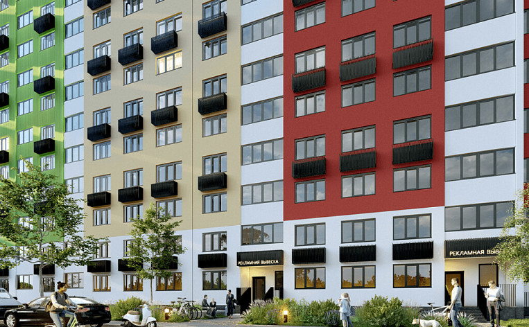 2-Комнатная квартира 61.70м², эт. 17, фото 3