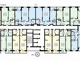 1-комнатная квартира, 44.38 м2