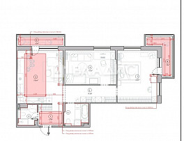 3-Комнатная квартира 96.40м²