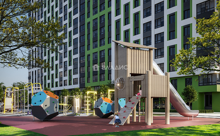 1-Комнатная квартира 41.00м², эт. 16, фото 19