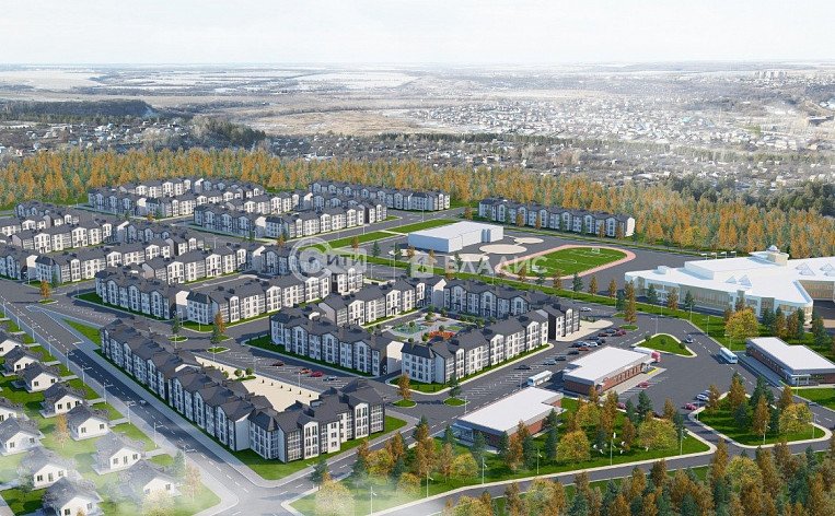1-комнатная квартира, 45.42 м2, эт. 3, id: 878359, фото 6