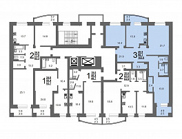 3-Комнатная квартира 100.80м²