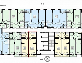 1-комнатная квартира, 27.12 м2