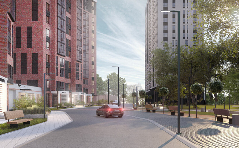 1-Комнатная квартира 41.50м², эт. 1, фото 13