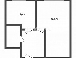 1-Комнатная квартира 29.90м²
