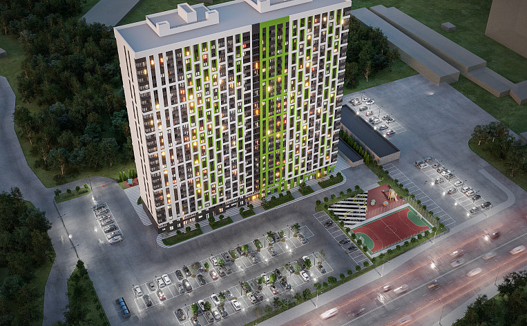 1-Комнатная квартира 42.14м², эт. 9, фото 19