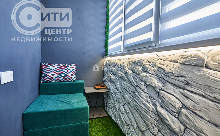 1-Комнатная квартира 40.30м², эт. 25, фото 29