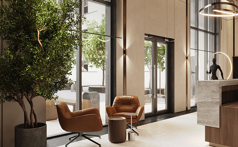 1-Комнатная квартира 46.44м², эт. 2, фото 9