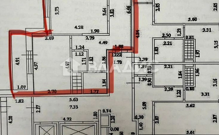 3-Комнатная квартира 87.20м², эт. 10, фото 14