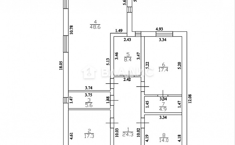 Дом 147.00м², фото 7
