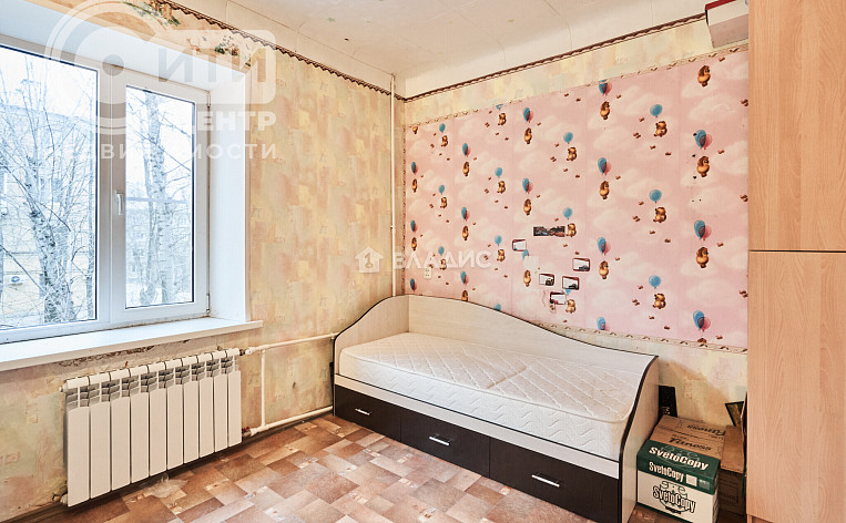 3-Комнатная квартира 59.50м², эт. 2, фото 16