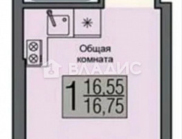 Студия 17.00м²