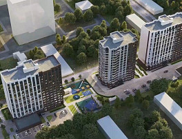 1-Комнатная квартира 39.71м²