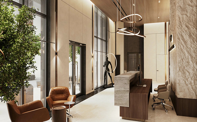 1-Комнатная квартира 46.44м², эт. 2, фото 9