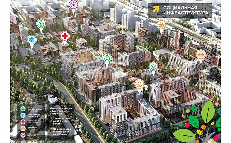 3-комнатная квартира, 83.2 м2, эт. 15, id: 1056776, фото 29