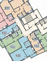 1-Комнатная квартира 52.60м², эт. 2, фото 12