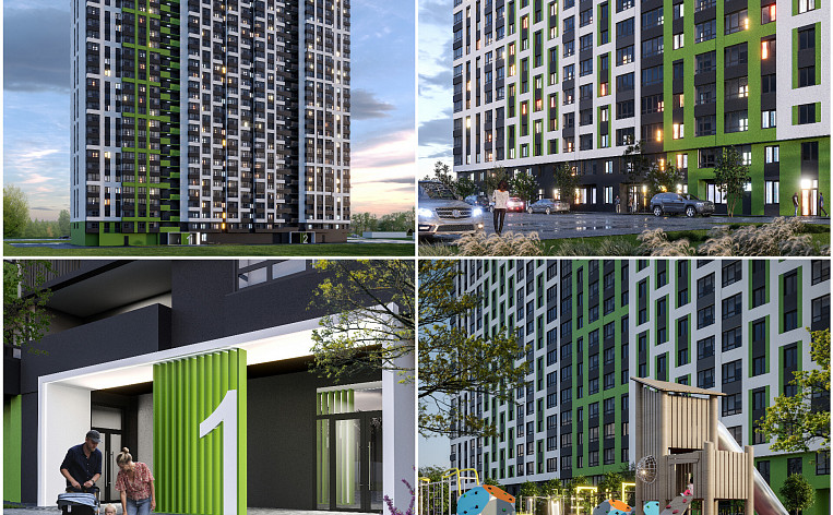 1-Комнатная квартира 42.14м², эт. 9, фото 19