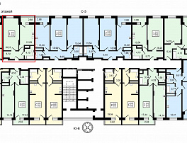 1-комнатная квартира, 41.58 м2