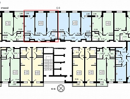 1-комнатная квартира,  м2