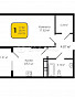 1-Комнатная квартира 39.75м², эт. 14, фото 18