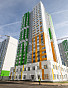 1-Комнатная квартира 36.60м², эт. 24, фото 6