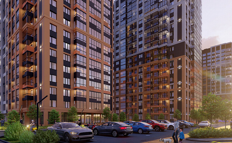 1-Комнатная квартира 21.74м², эт. 14, фото 4