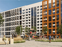 1-Комнатная квартира 39.80м²