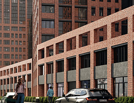 1-Комнатная квартира 42.52м²