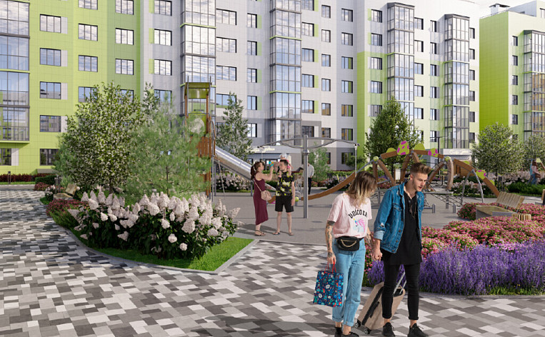 1-Комнатная квартира 38.00м², эт. 2, фото 8