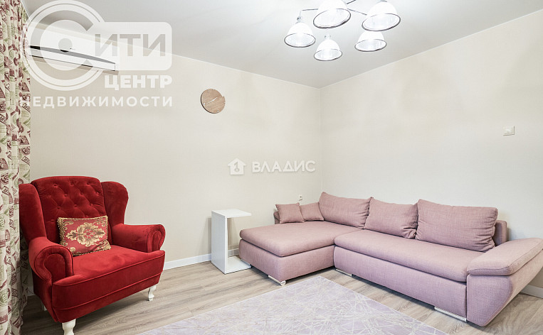 1-Комнатная квартира 39.00м², эт. 4, фото 19