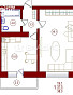 1-Комнатная квартира 37.30м², эт. 2, фото 7