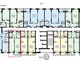 1-комнатная квартира, 42.14 м2